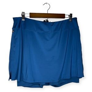 SkirtSports Gym Girl Ultra Skirt Sports Skort Running Golf Tennis Blue Size XL